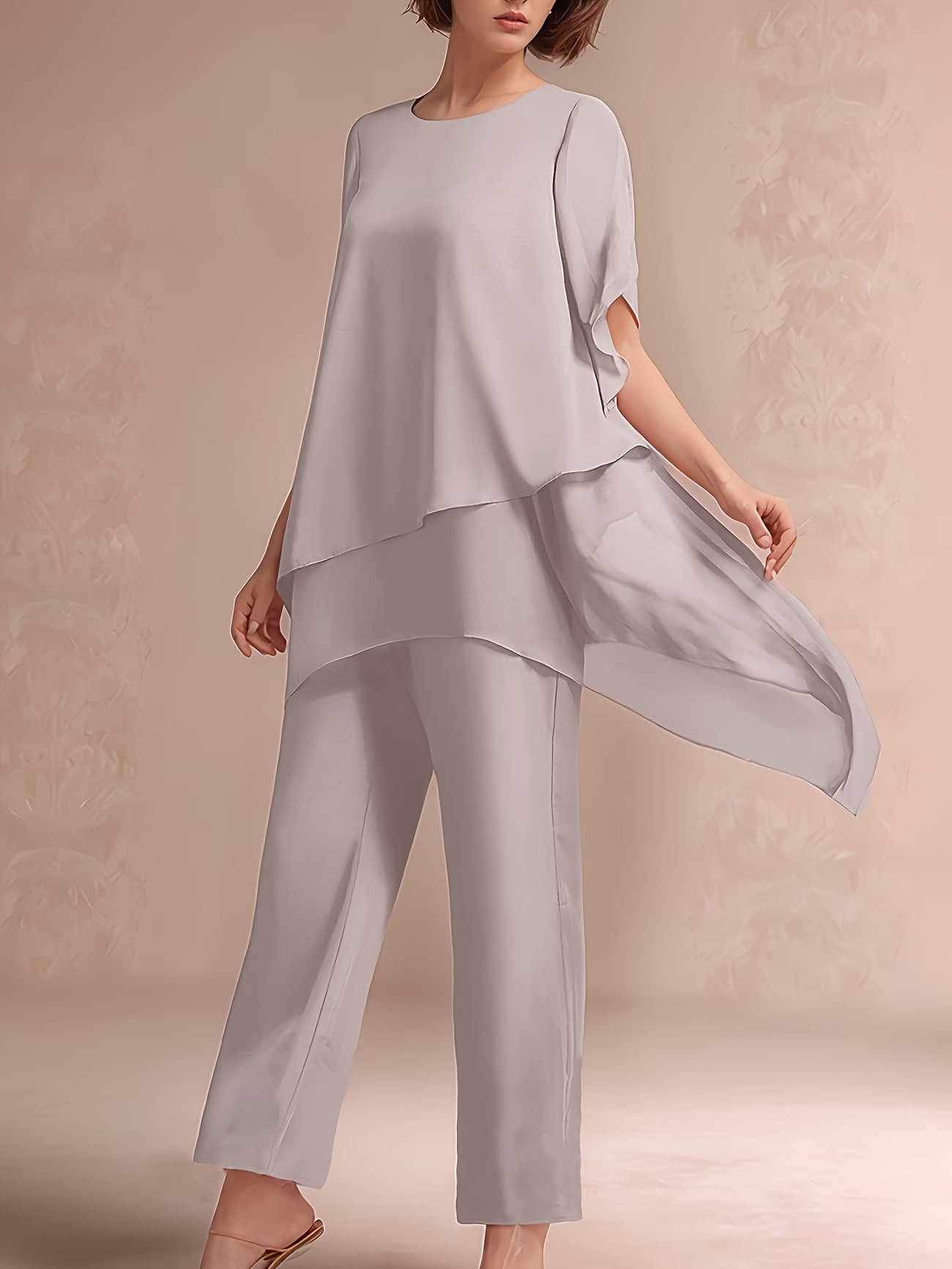 M&H | Chiffon Two-Piece Set