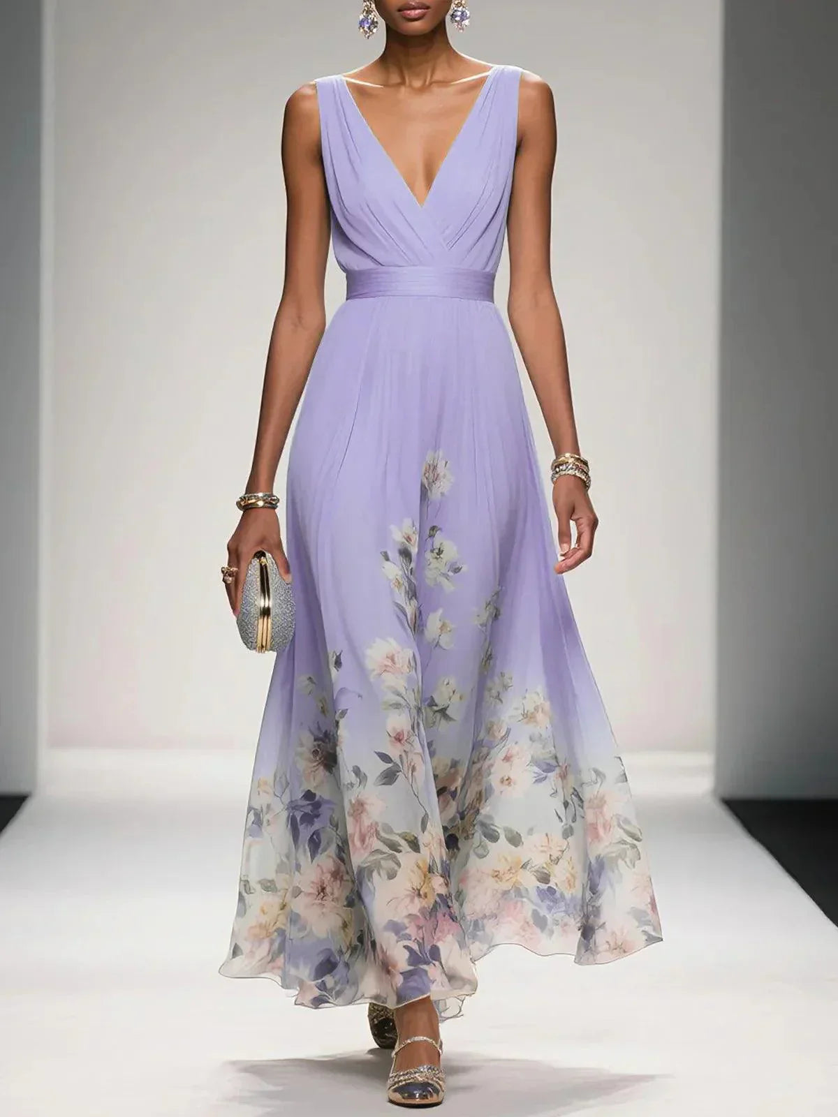 M&H | Chiffon Maxi Dress