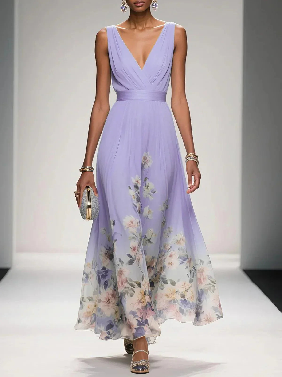 M&H | Chiffon Maxi Dress