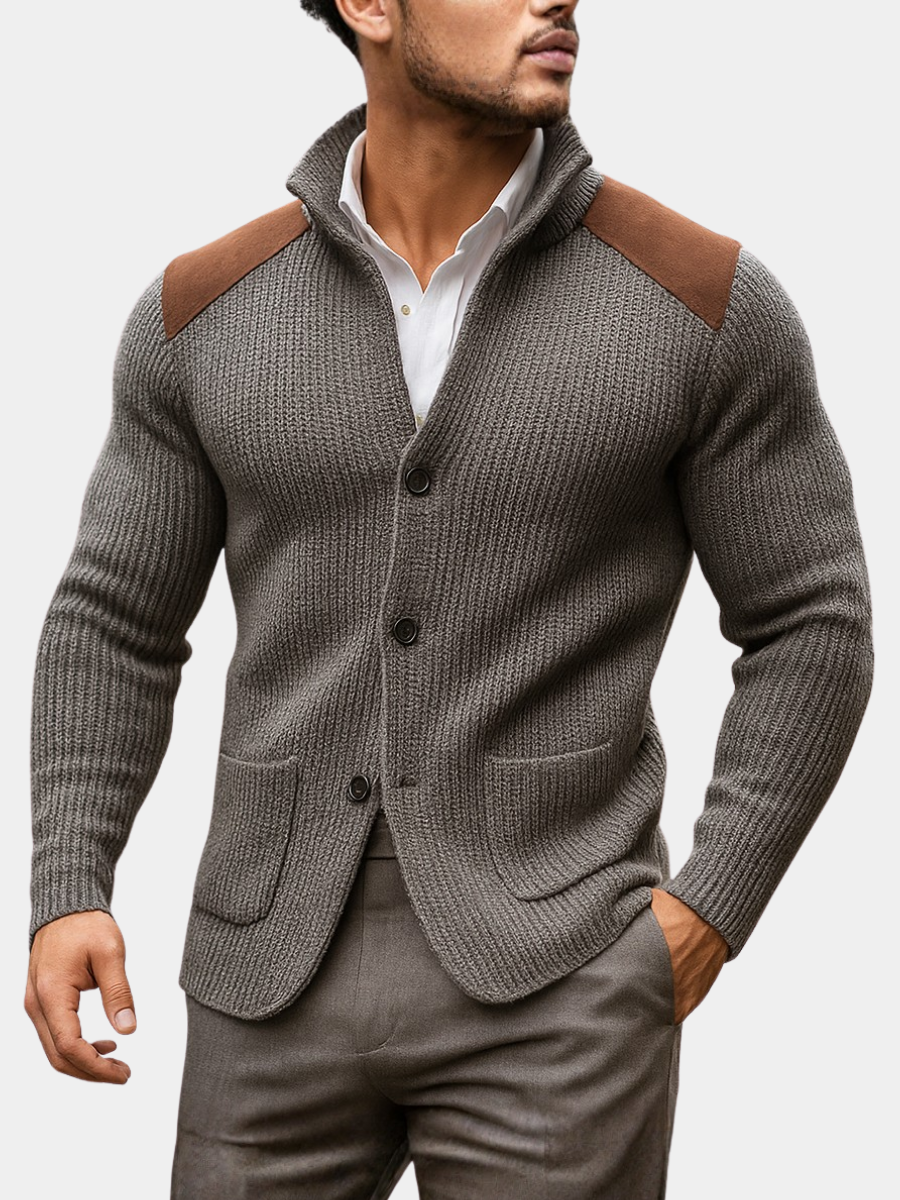 Elmont | Textured Knit Blazer