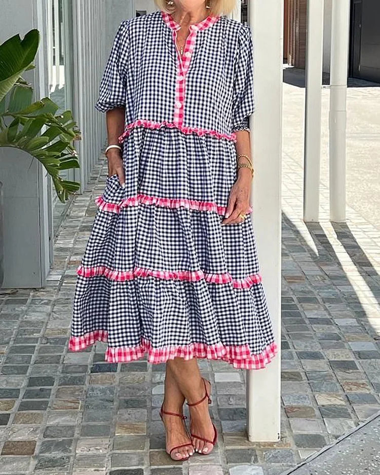 M&H | Tiered Midi Dress
