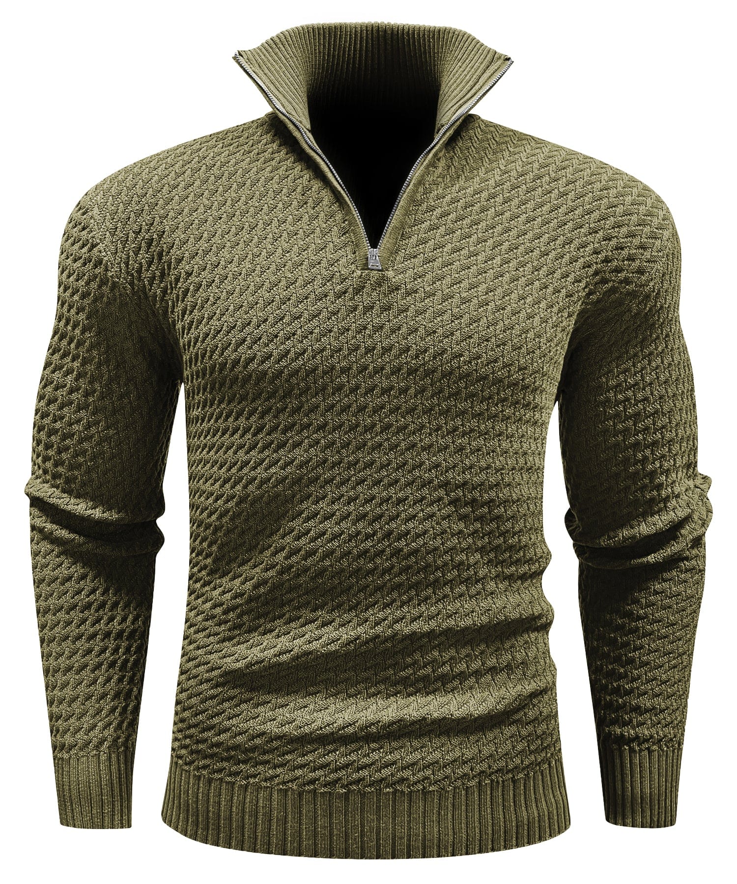 Elmont | Quarter-Zip Turtleneck Sweater
