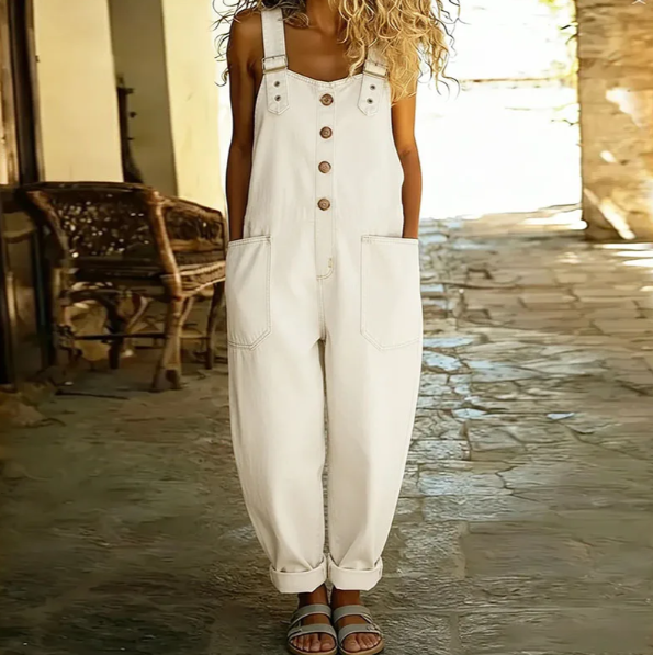 M&H | Denim-Look Overalls
