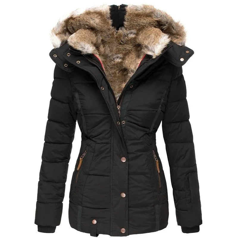 Elmont | Quilted Faux Fur-Lined Winter Coat