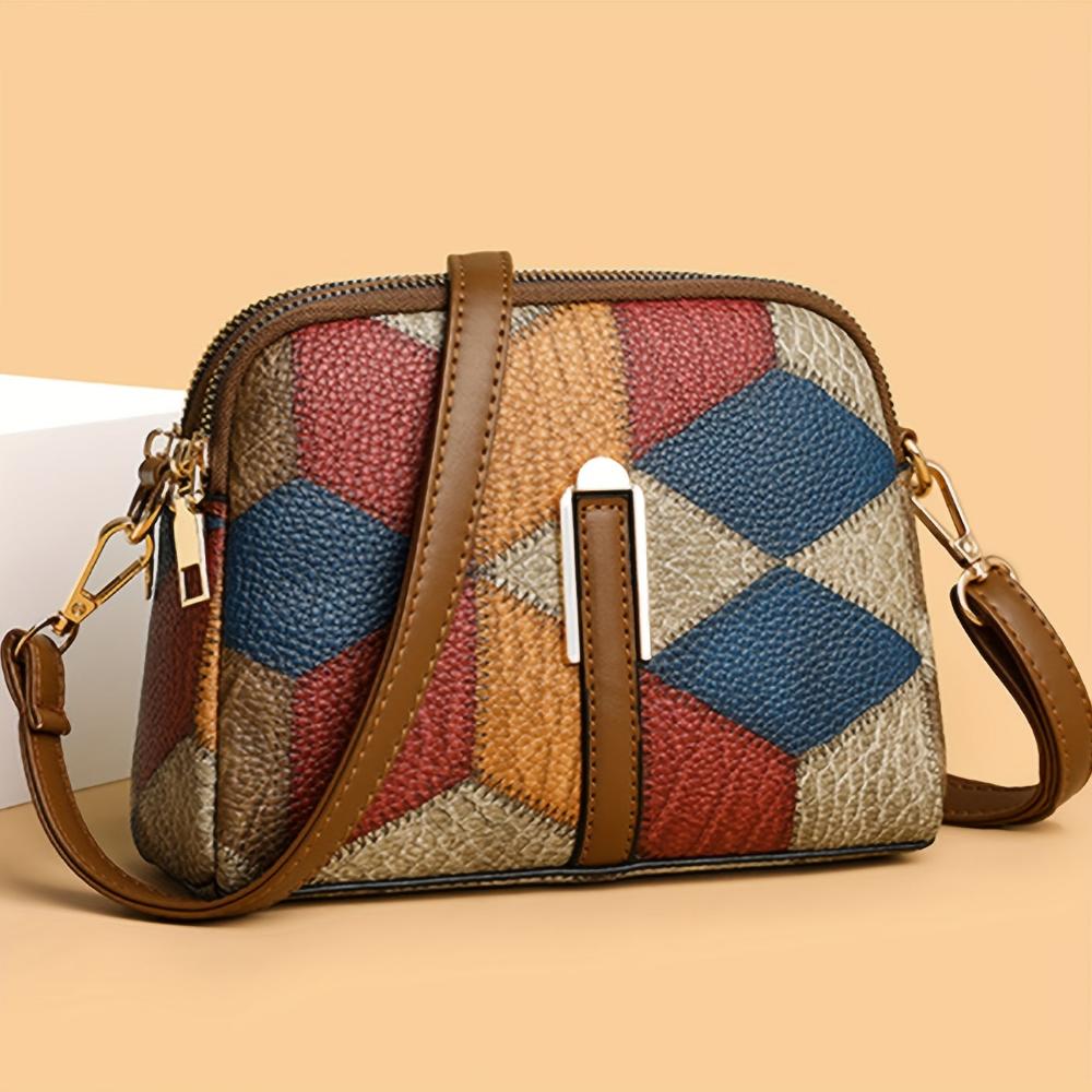 Elmont | Mini Patchwork Crossbody Bag