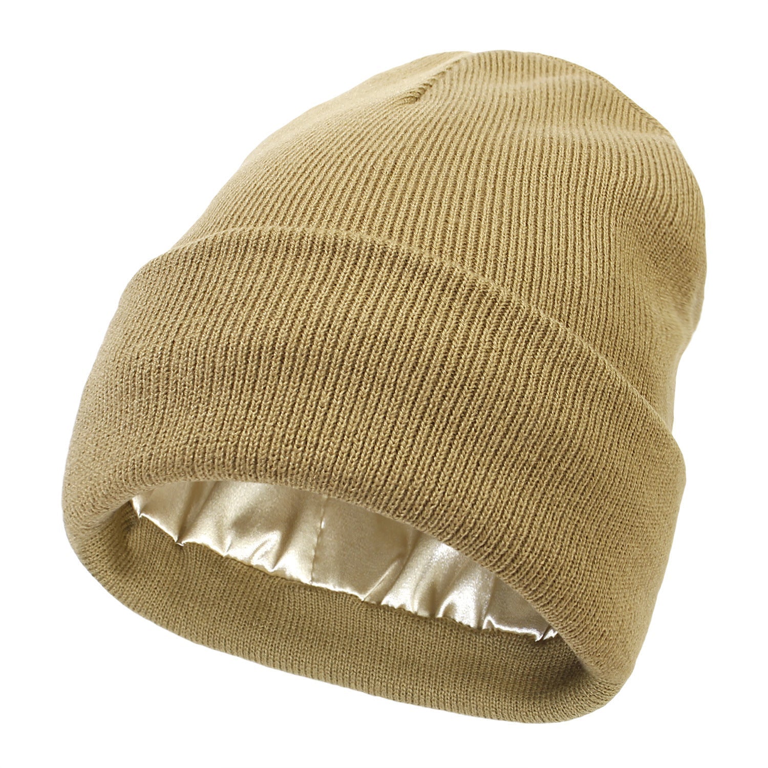 Elmont | Satin-Lined Knit Beanie