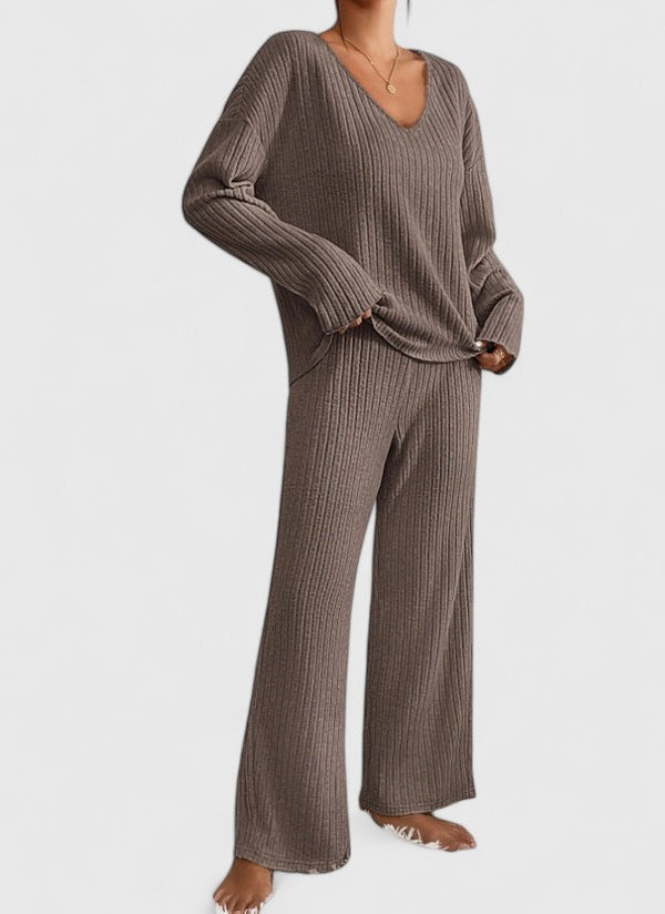 M&H | Ribbed Knit Lounge Set