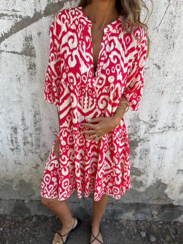M&H | Tiered Midi Dress