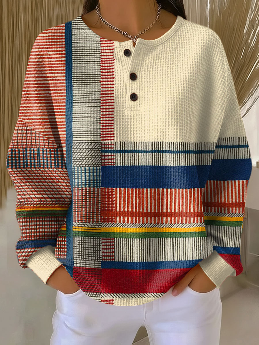 Elmont | Women's Waffle-Knit Fleece-Lined Sweater