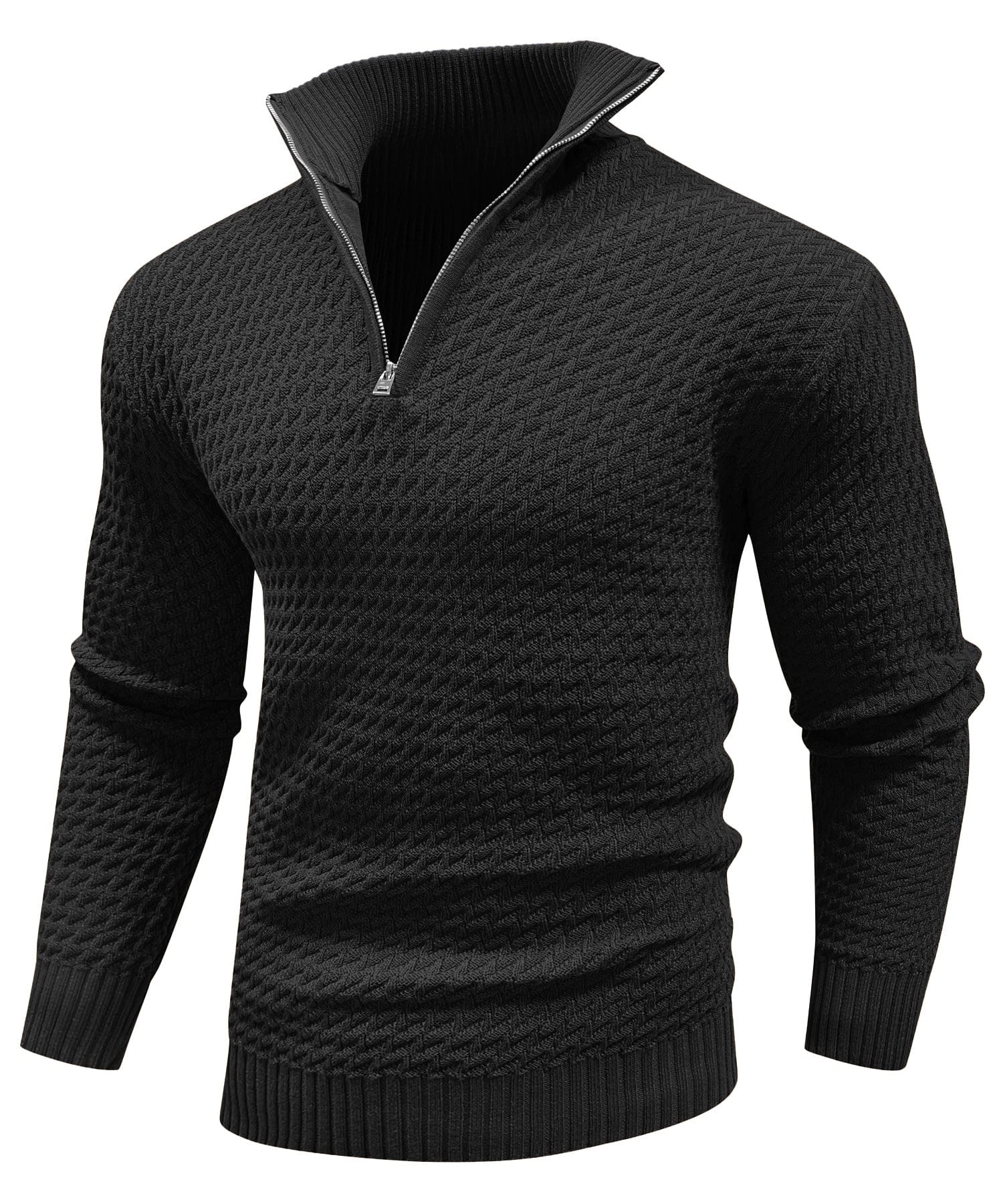 Elmont | Quarter-Zip Turtleneck Sweater