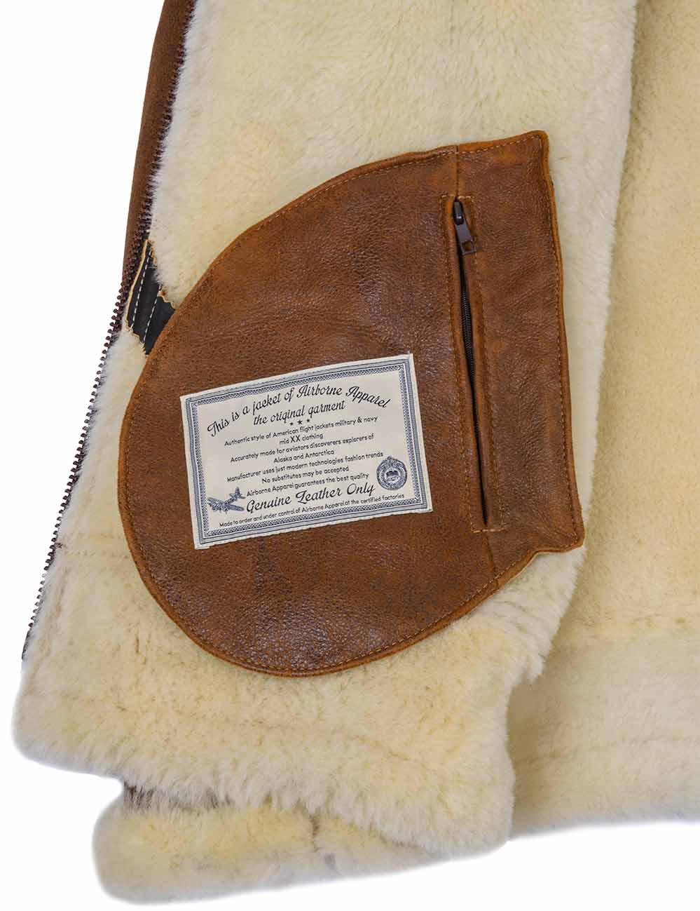 Elmont | PU Leather Bomber Jacket with Faux Fur Hood