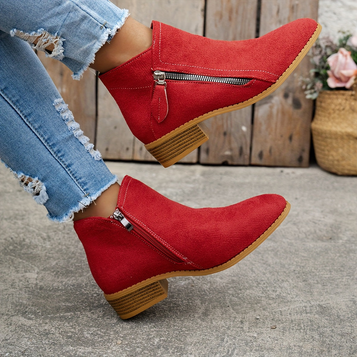 Elmont | Women's Orthopedic Leather Ankle Boots