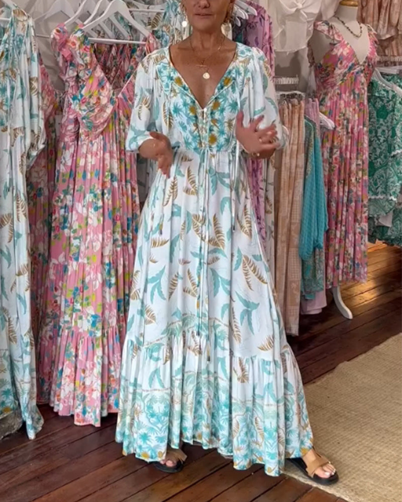 M&H | Boho Maxi Dress