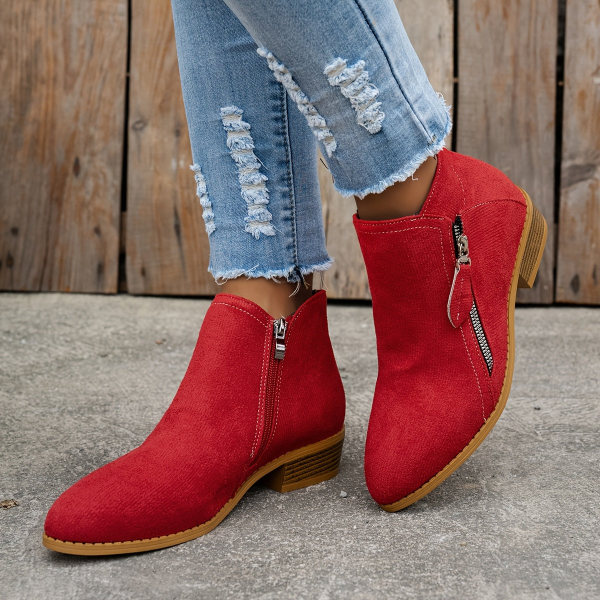 Elmont | Women's Orthopedic Leather Ankle Boots