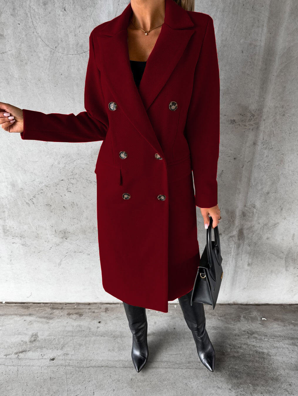 Elmont | Reversible Double-Breasted Winter Coat