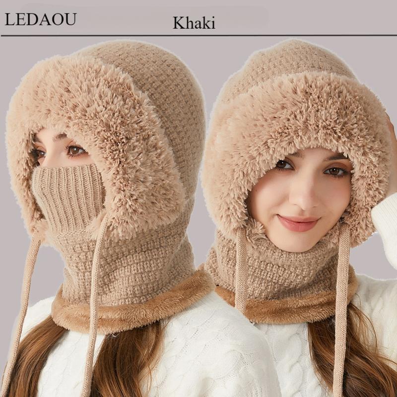 Elmont | 3-in-1 Knitted Beanie with Neck Warmer
