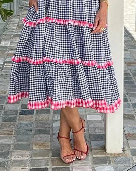 M&H | Tiered Midi Dress