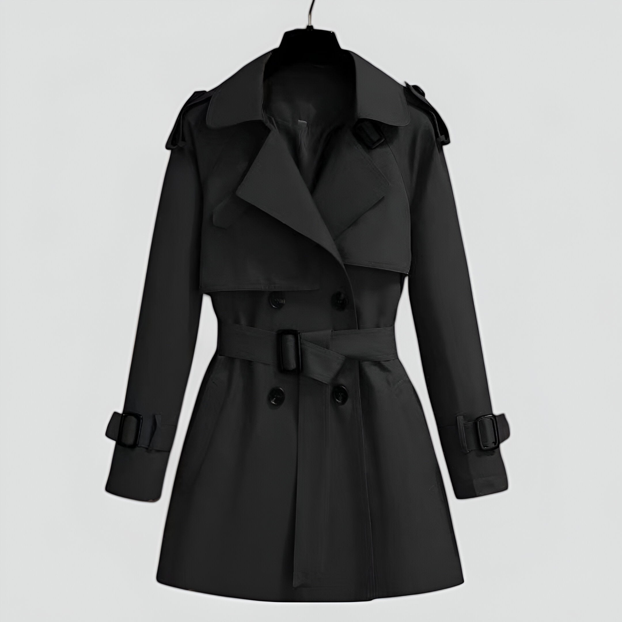 Elmont | Double-Breasted Trench Coat
