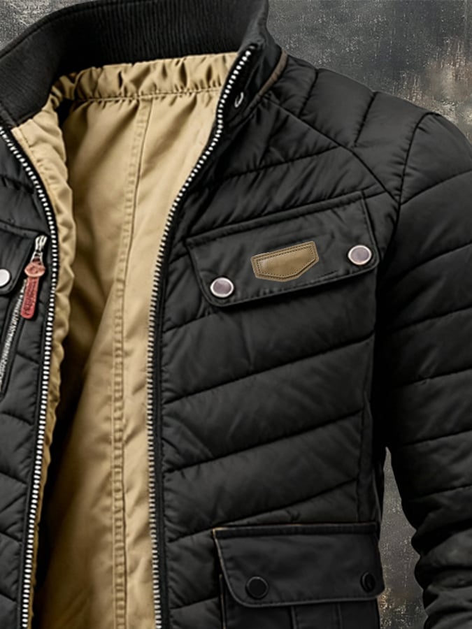 Elmont | Men's Quilted Zip-Front Jacket