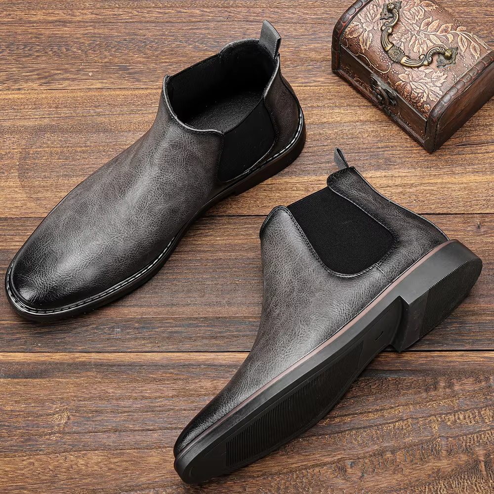 Elmont | Leather Chelsea Boots