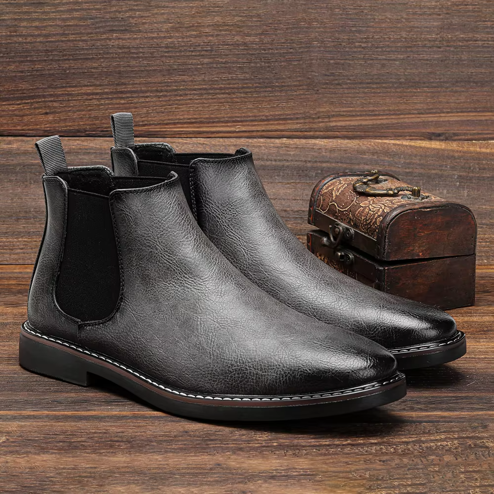 Elmont | Leather Chelsea Boots