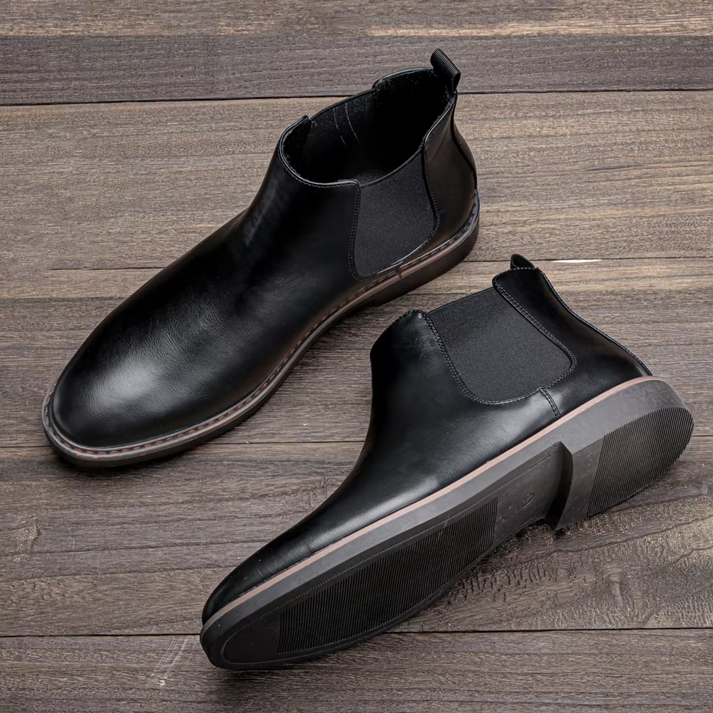 Elmont | Leather Chelsea Boots