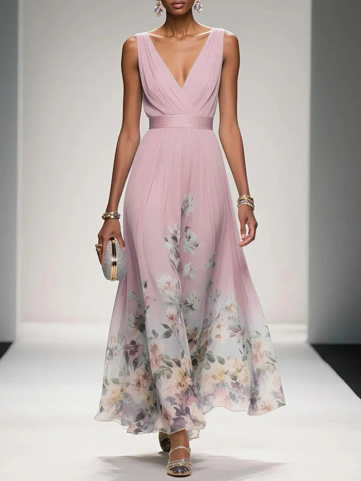 M&H | Chiffon Maxi Dress
