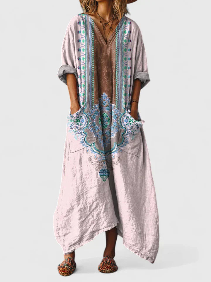 Elmont | Embroidered Relaxed Dress