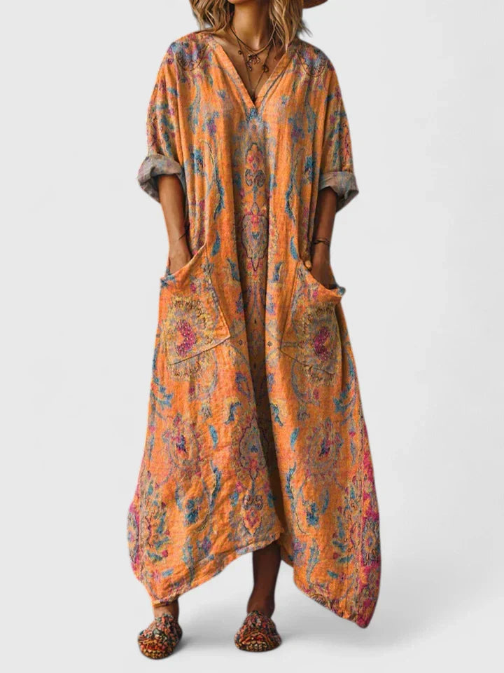 Elmont | Embroidered Relaxed Dress