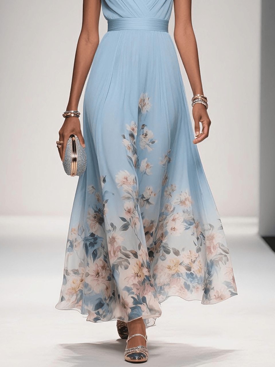 M&H | Chiffon Maxi Dress