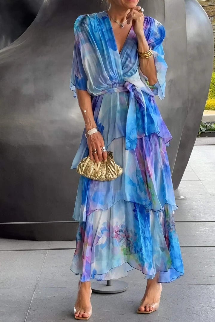 M&H | Tiered Maxi Dress