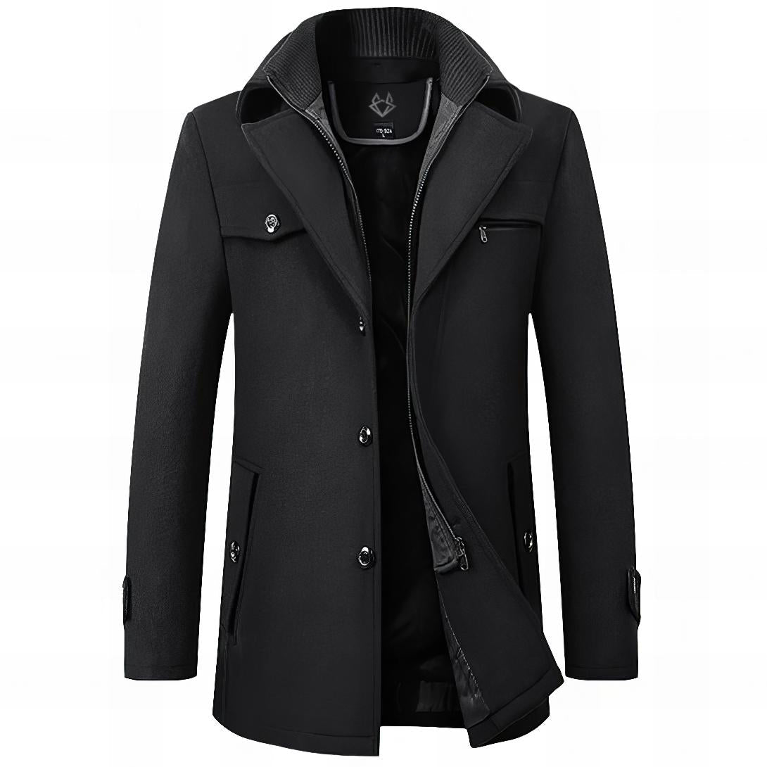 Elmont | Men's Structured Overcoat