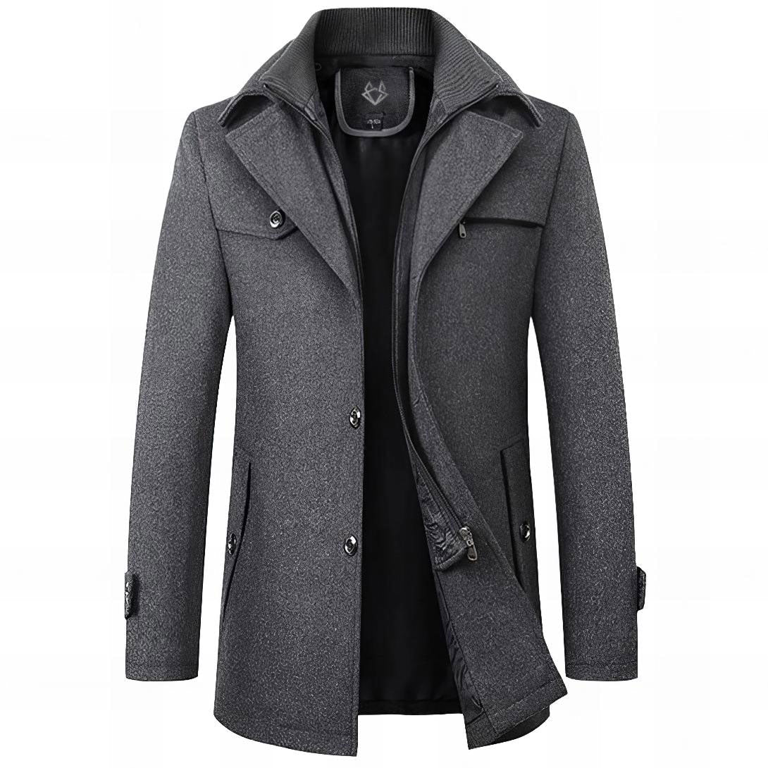 Elmont | Men's Structured Overcoat