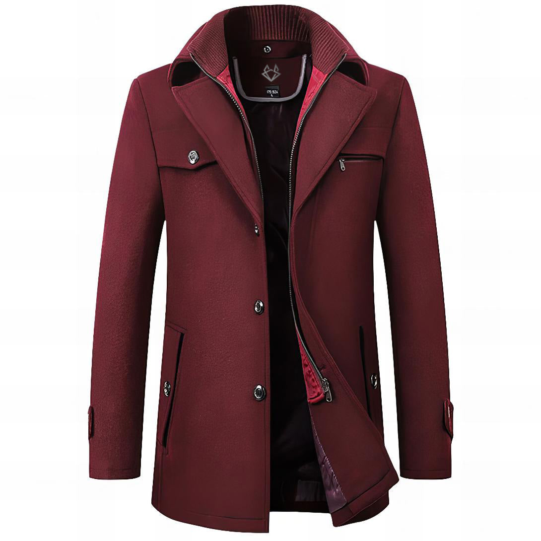 Elmont | Men's Structured Overcoat