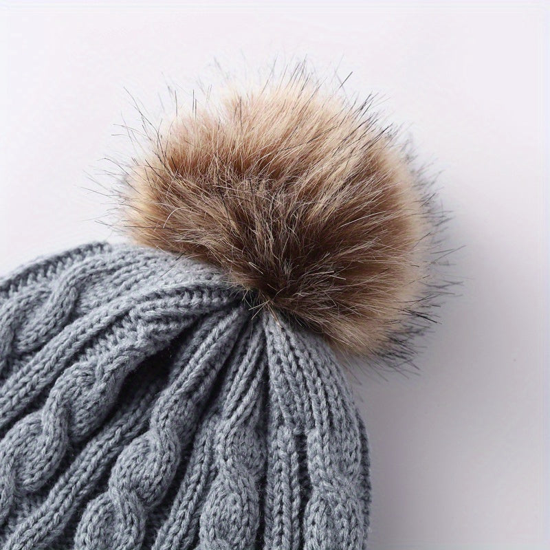 Elmont | Knit Beanie, Scarf & Touchscreen Gloves Set