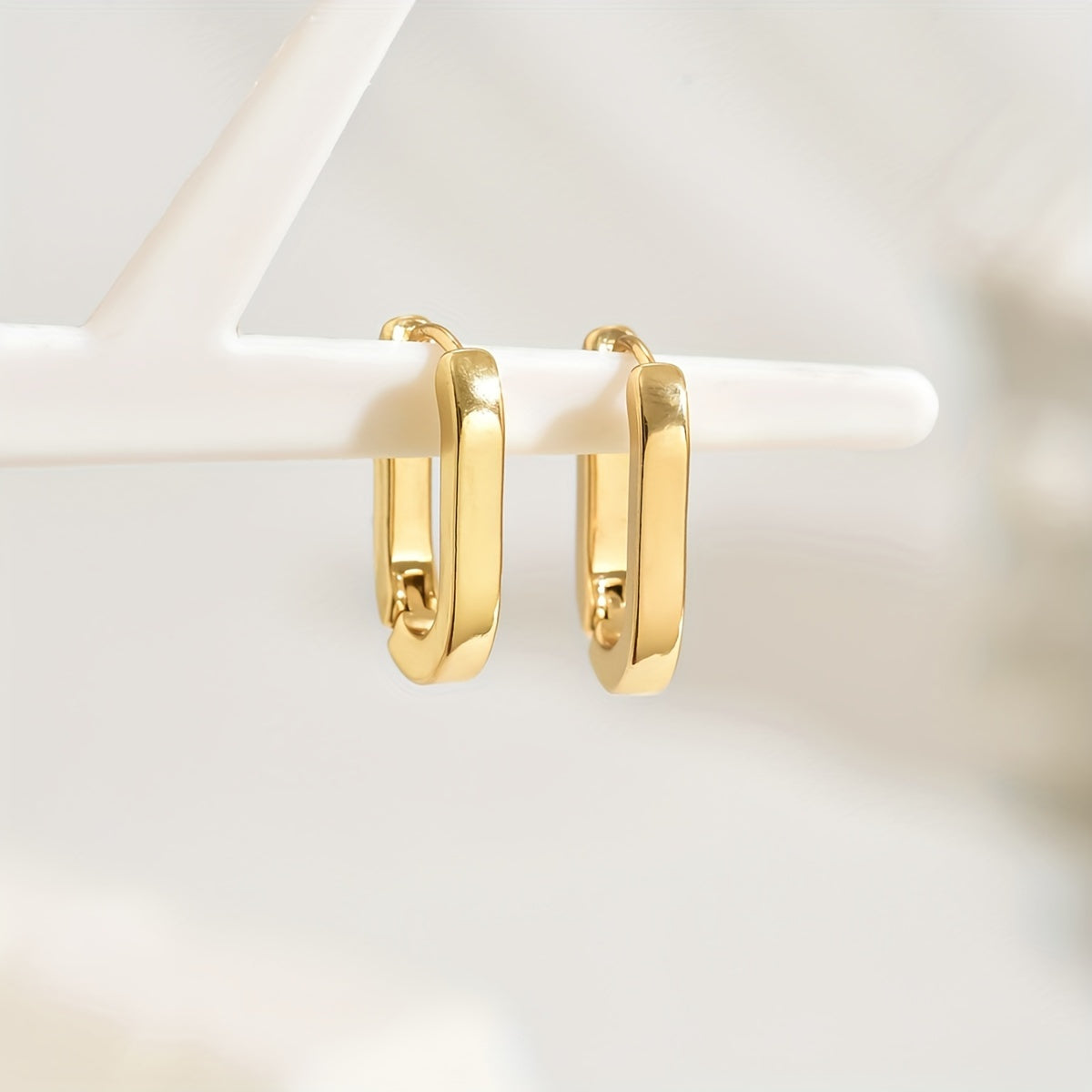 Elmont | Geometric Hoop Earrings