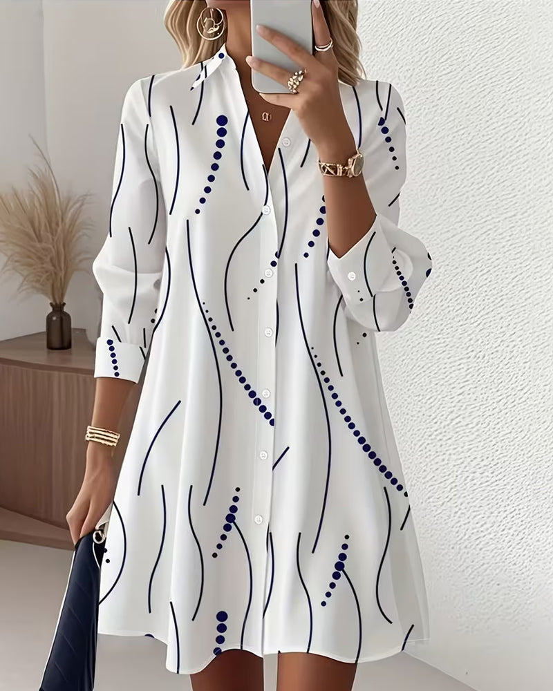 M&H | A-Line Shirt Dress