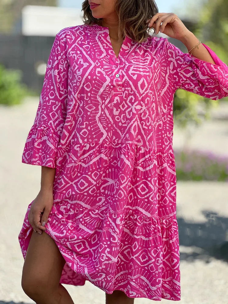 M&H | Tiered Midi Dress