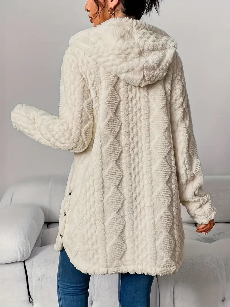 Sarah | Hooded Longline Cardigan