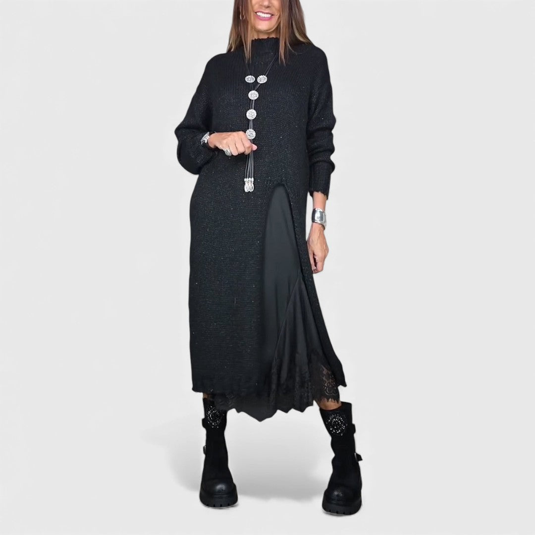 Elmont | Knit Overlay Dress
