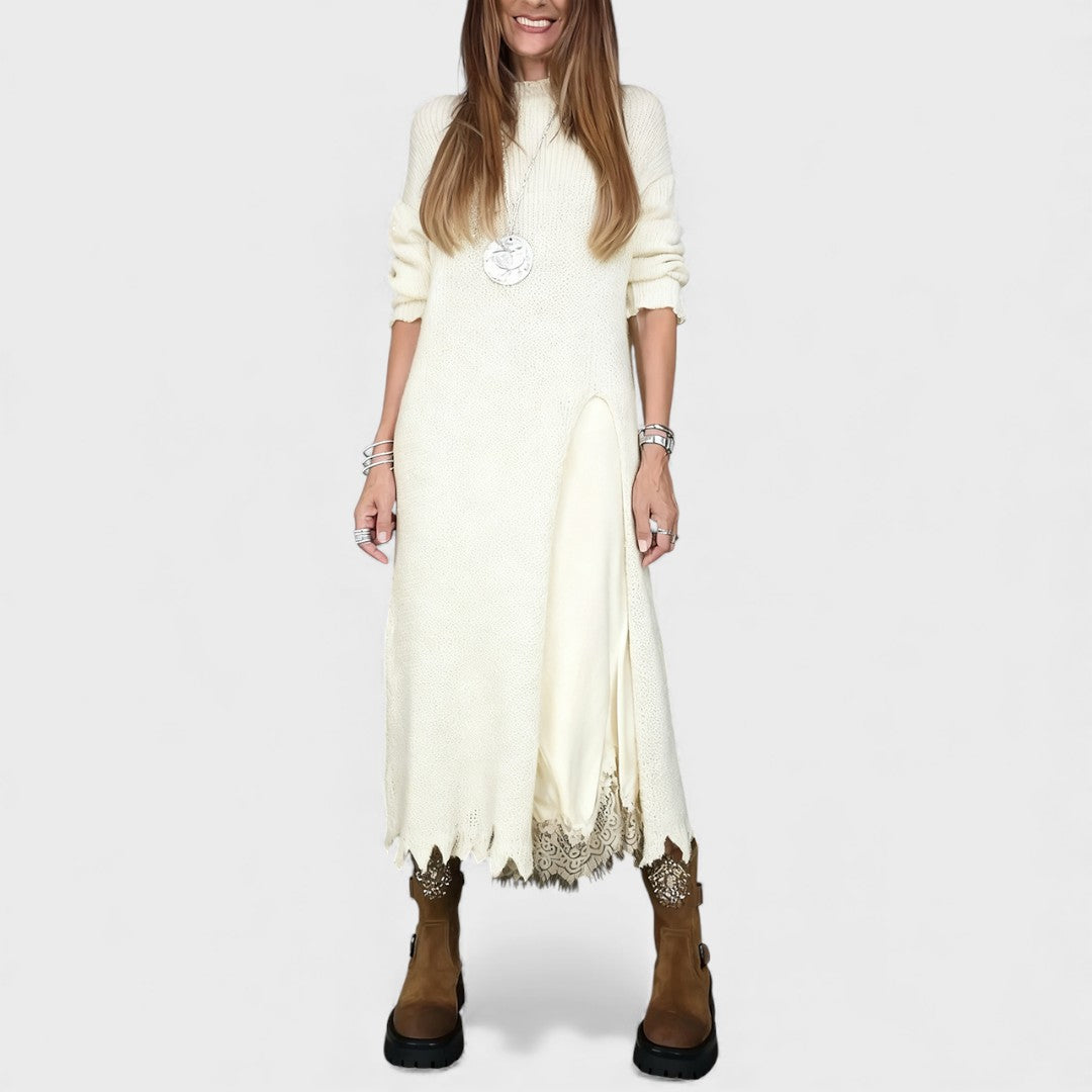 Elmont | Knit Overlay Dress