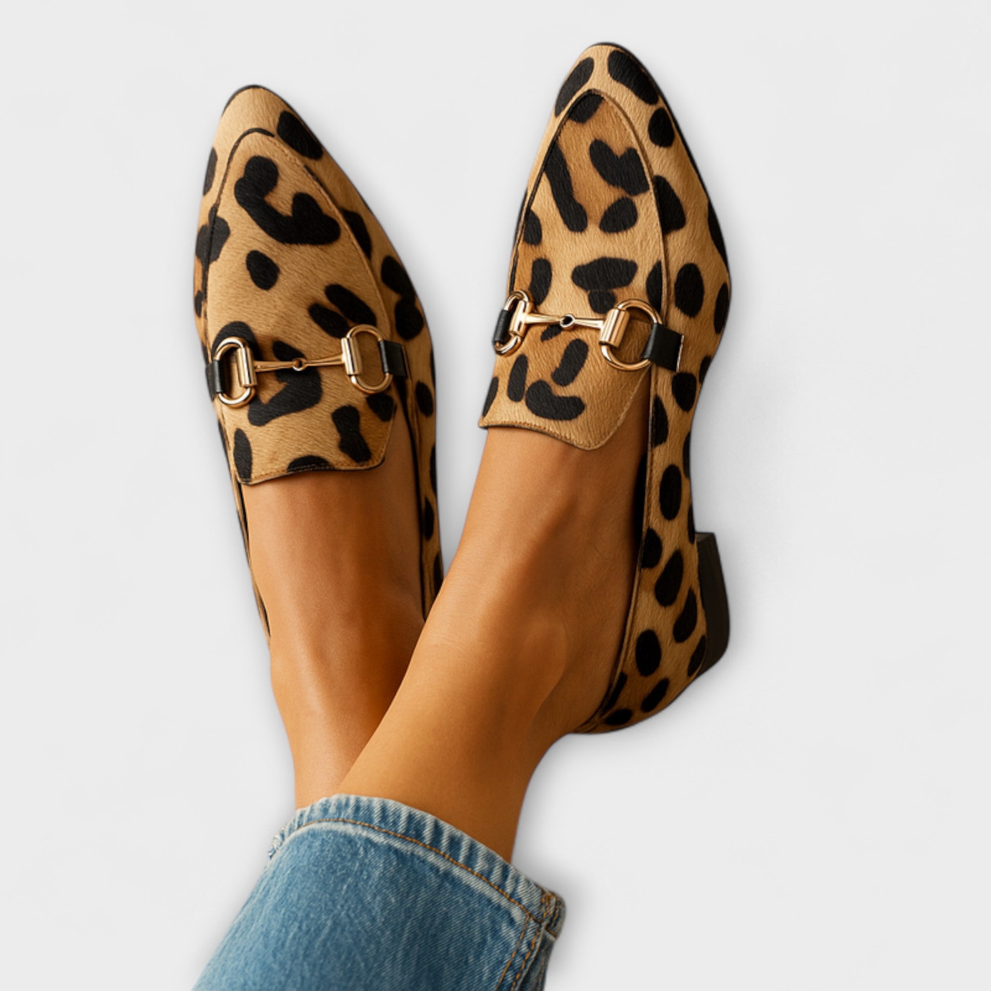 Elmont | Pointed-Toe Buckle Loafers