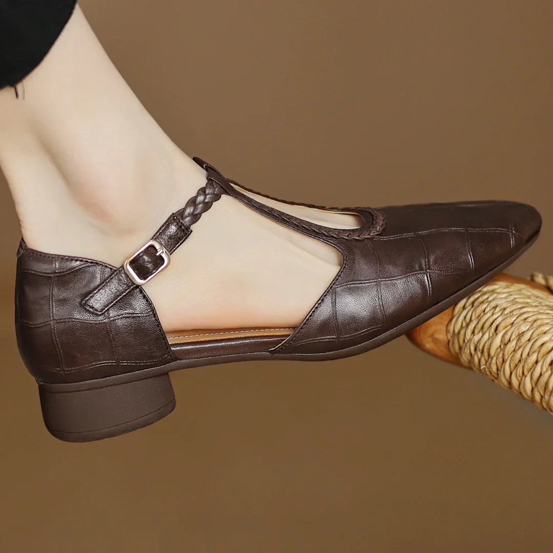 Elmont | Vegan Leather Orthopaedic Mary Jane Shoes