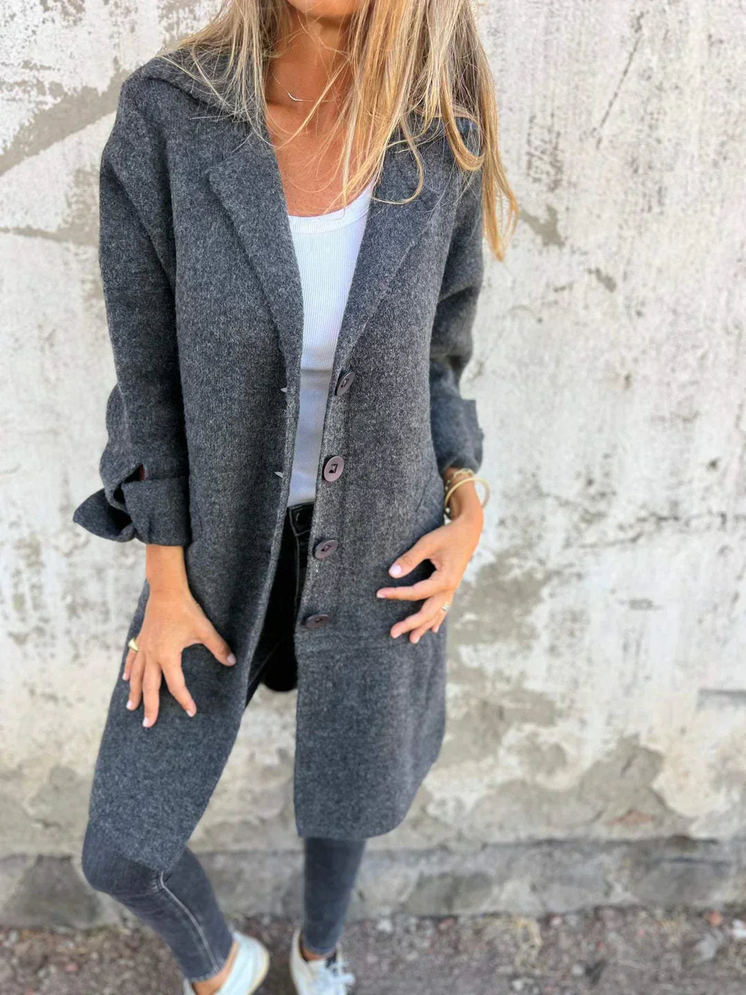 Elmont | Long Lapel Jacket