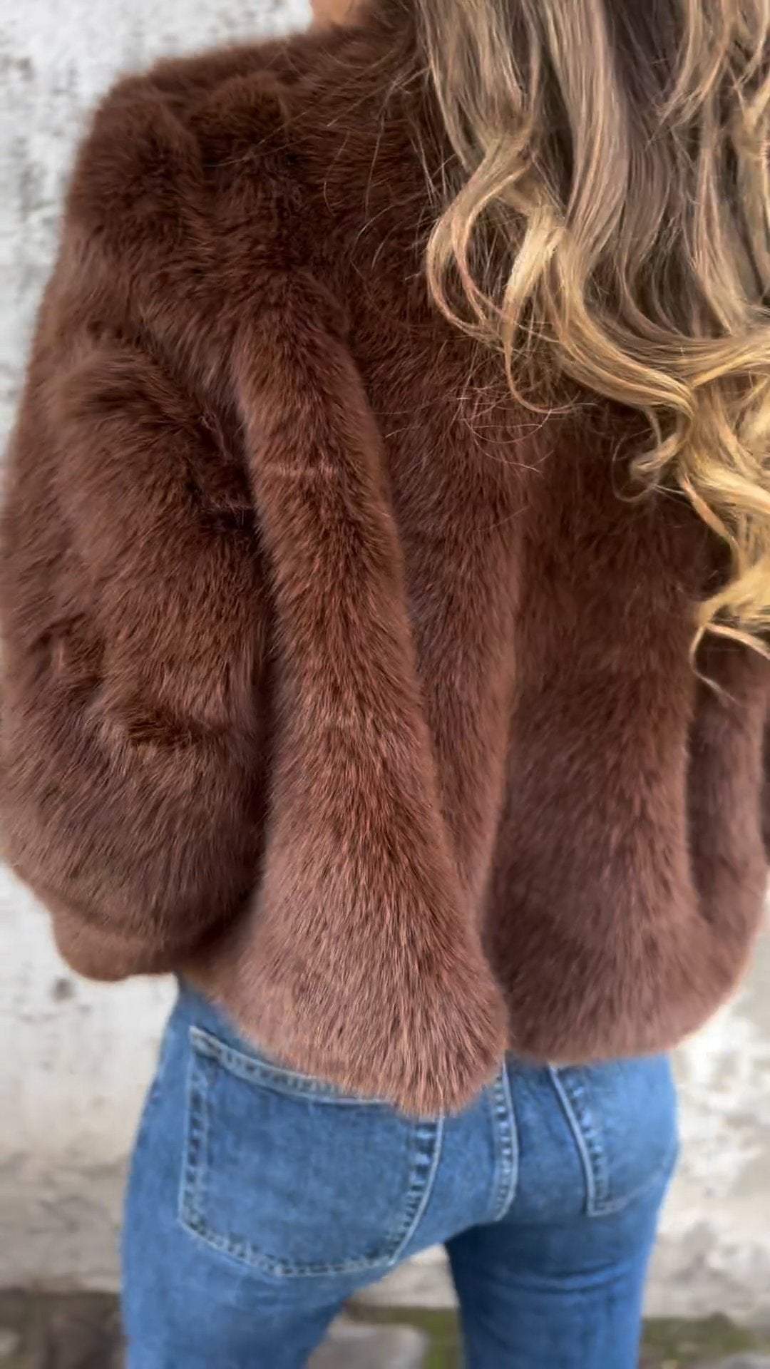 Elmont | Fur-Cotton Zip-Up Coat