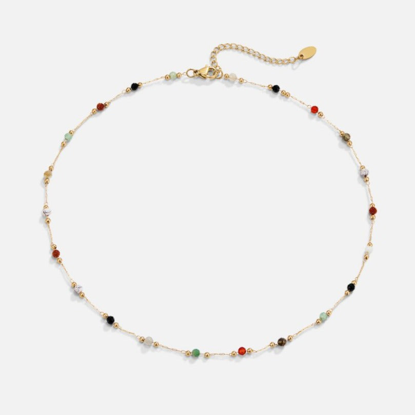 Elmont | Minimalist Stone Pendant Necklace