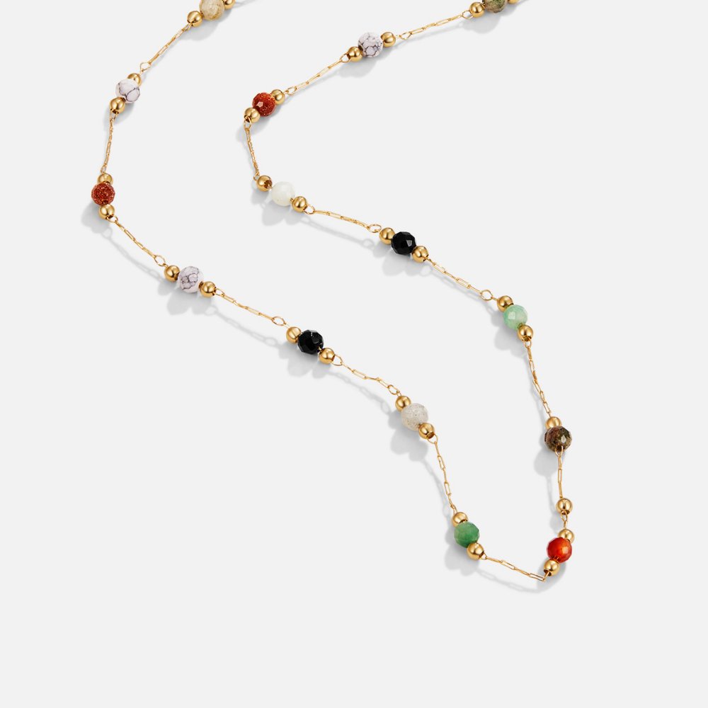 Elmont | Minimalist Stone Pendant Necklace