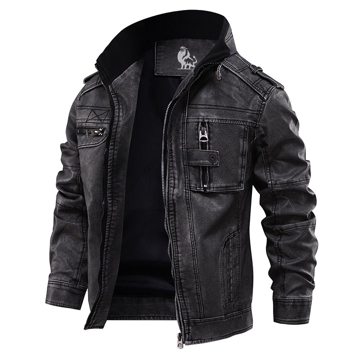 Elmont | PU Leather Jacket