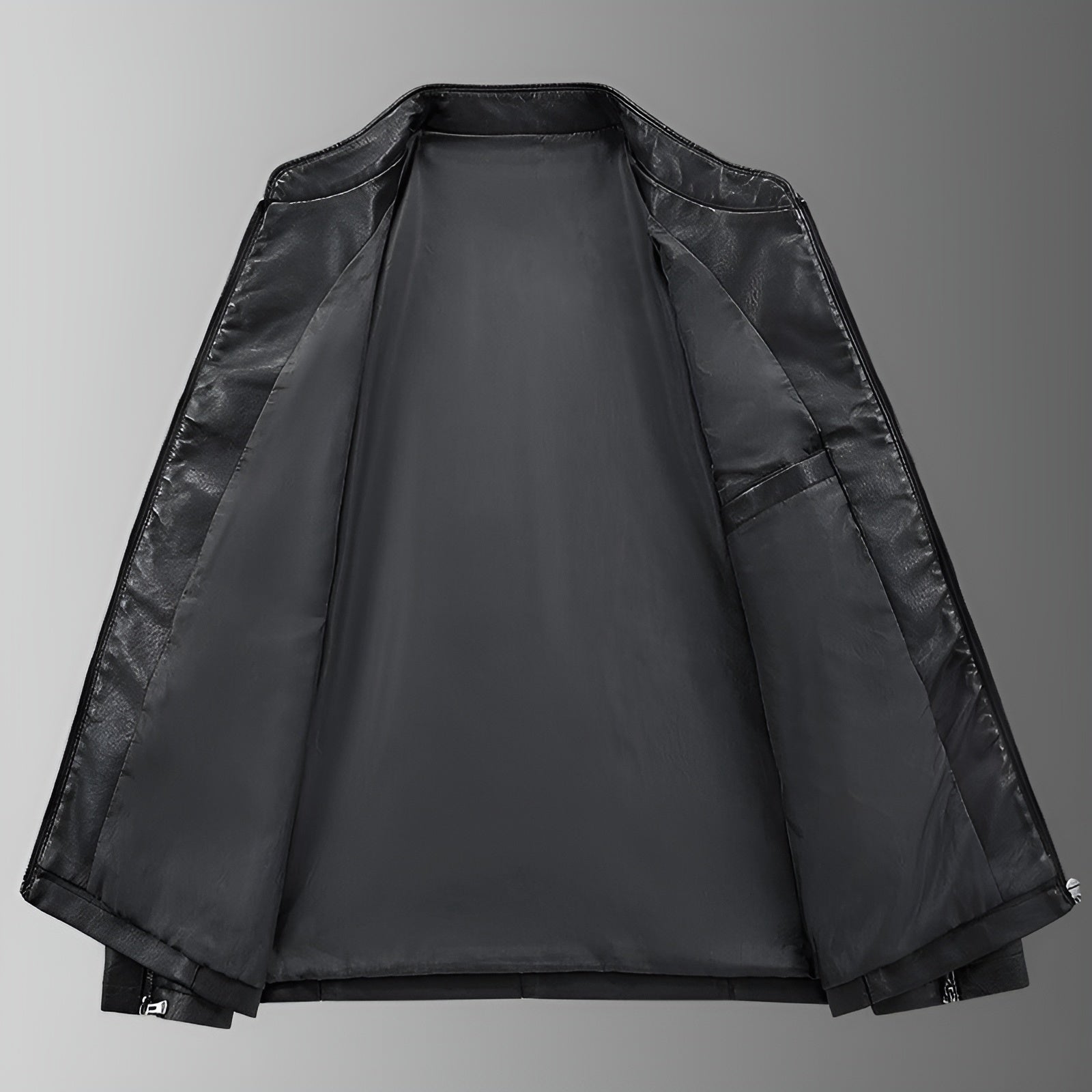 Elmont | Leather Biker Jacket