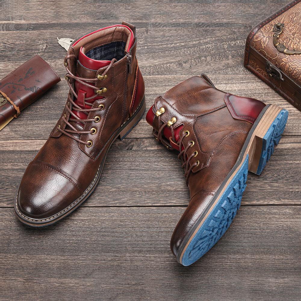 Elmont | Side-Zip Oxford Boots